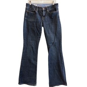 Gap Jeans Women 28 / 6R Dark Wash Curvy Bootcut 1969 Denim